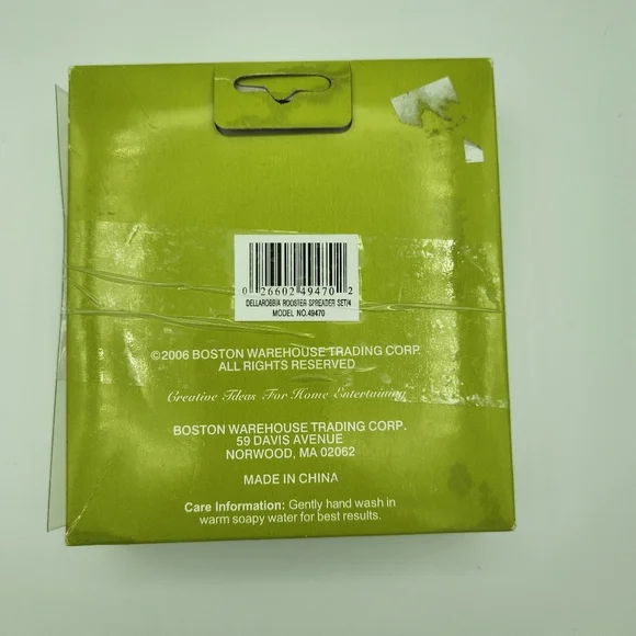 Rooster Chicken Hen Silver Boston Warehouse Cheese Dellarobbia‎ Spreaders Set 4 - Picture 2 of 4